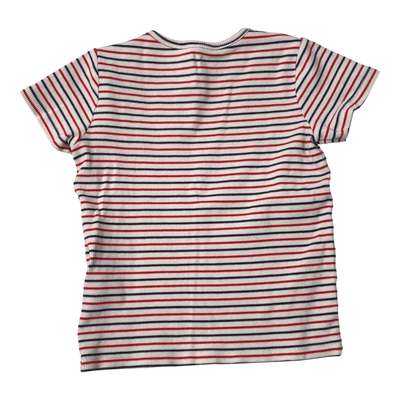 Mini Rodini rib t-shirt, stripe | 104/11cm