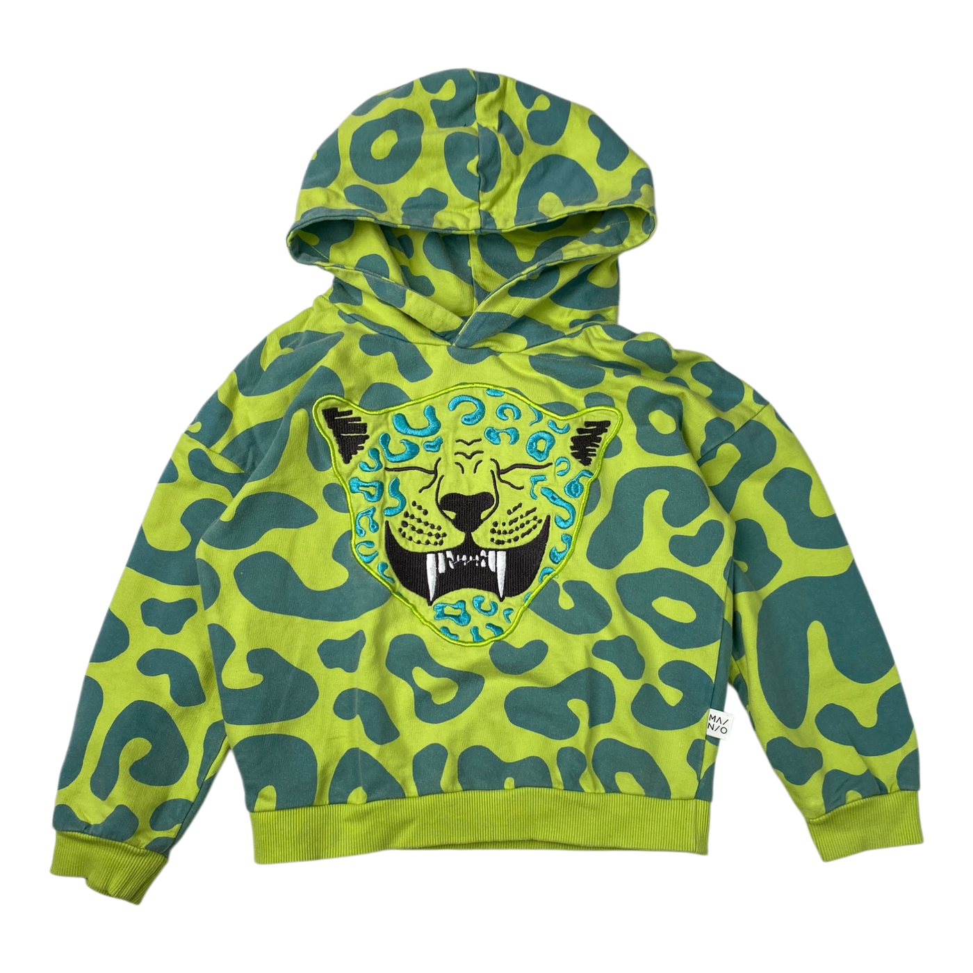 Mainio hoodie, leopard | 110/116cm