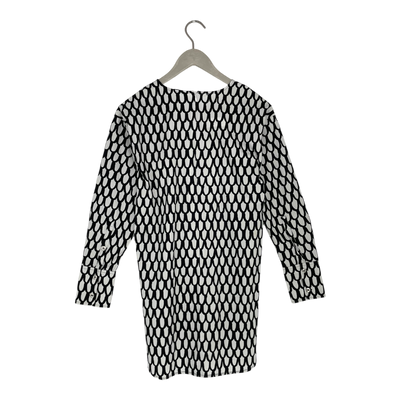 Marimekko siiri woven shirt, black & white | woman 34