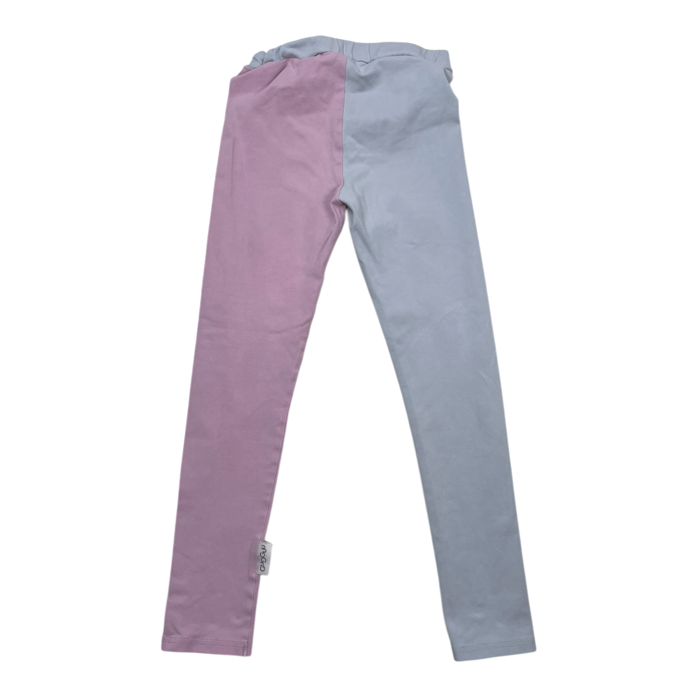 Gugguu block leggings, alice blue/pink | 110cm