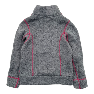 Reima fleece jacket, grey | 104cm