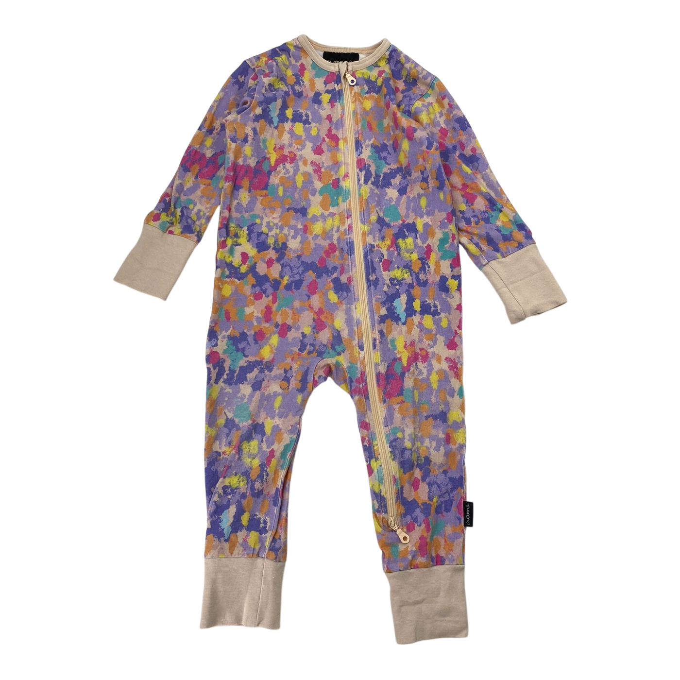 Aarre tricot jumpsuit, lavender | 74/80cm