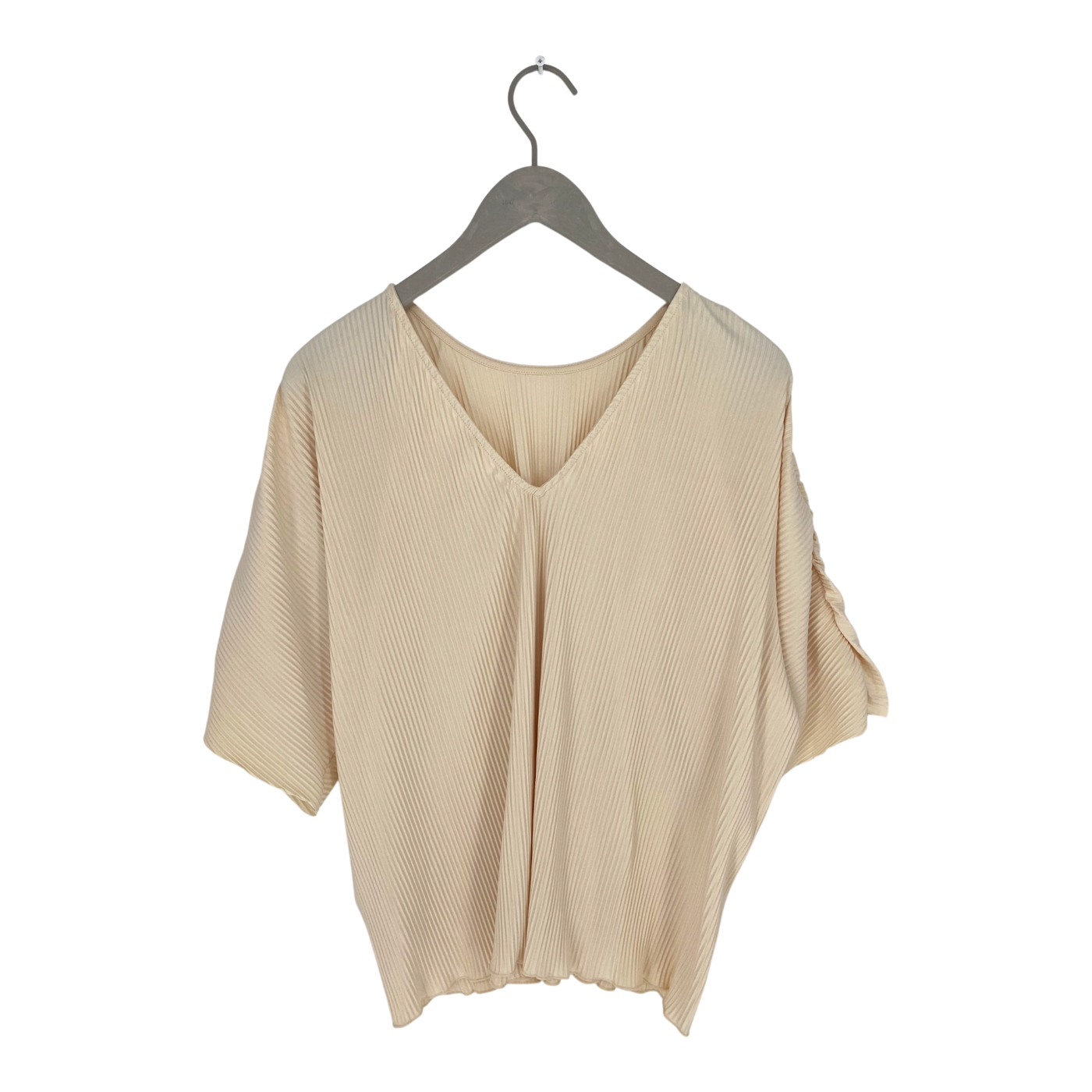 Soft Rebels asiatic plissé blouse, cream white | woman S
