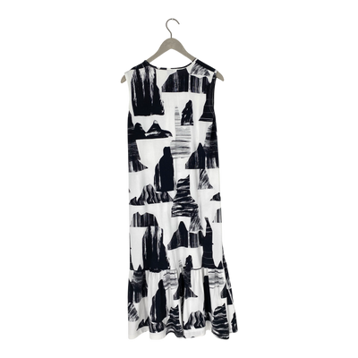 Aarre tricot dress, black/white | woman M