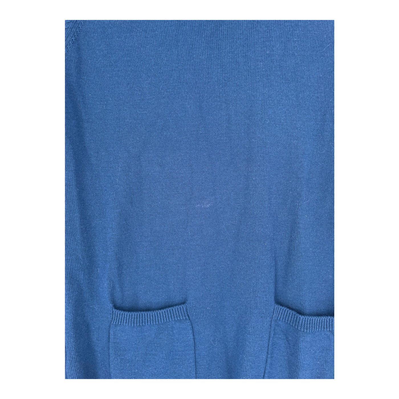 R-Collection merino knit tunic, blue | woman S