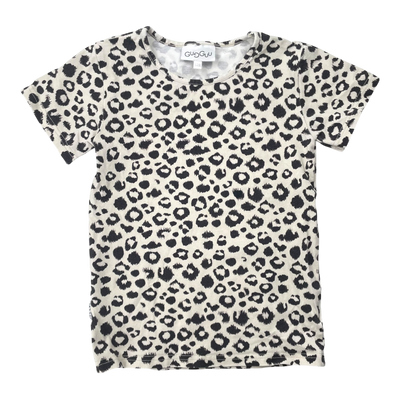 Gugguu T-Shirt, Ingwer Leopard | 128 cm