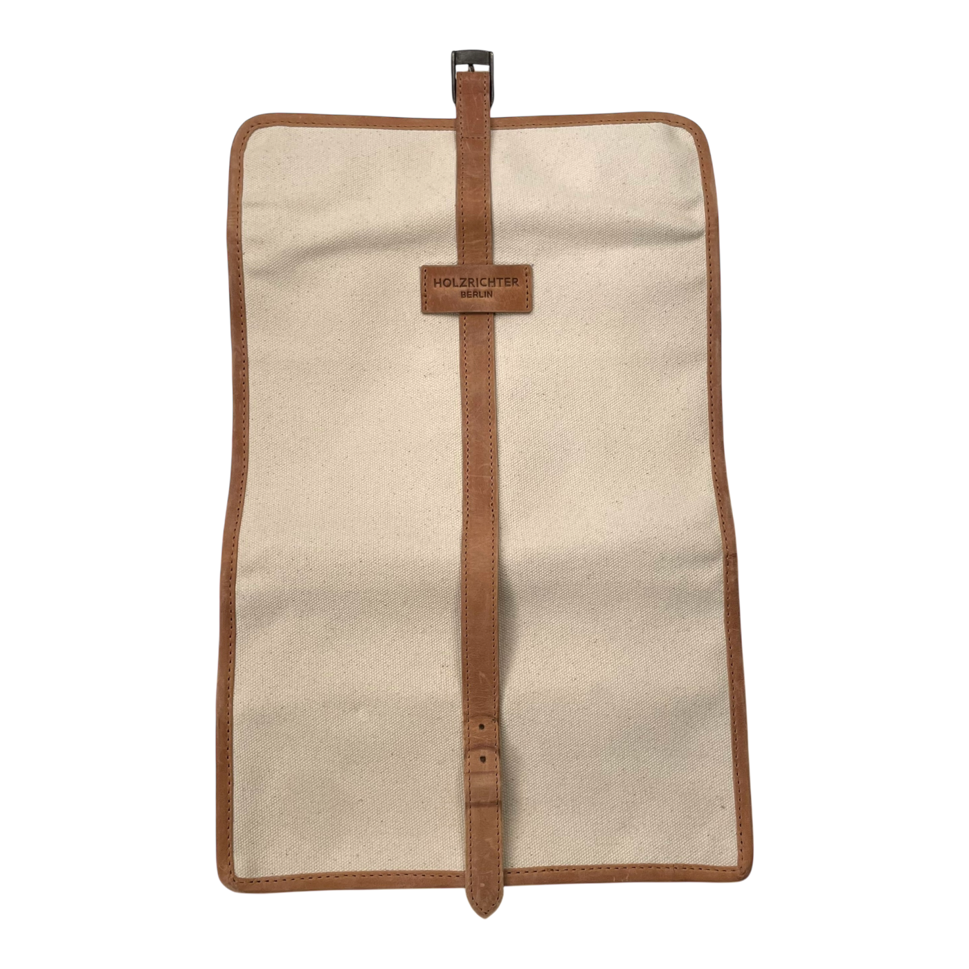 Holzrichter roll-up toiletry bag, cream