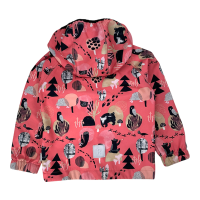 Reima vantti softshell jacket, animals | 98cm