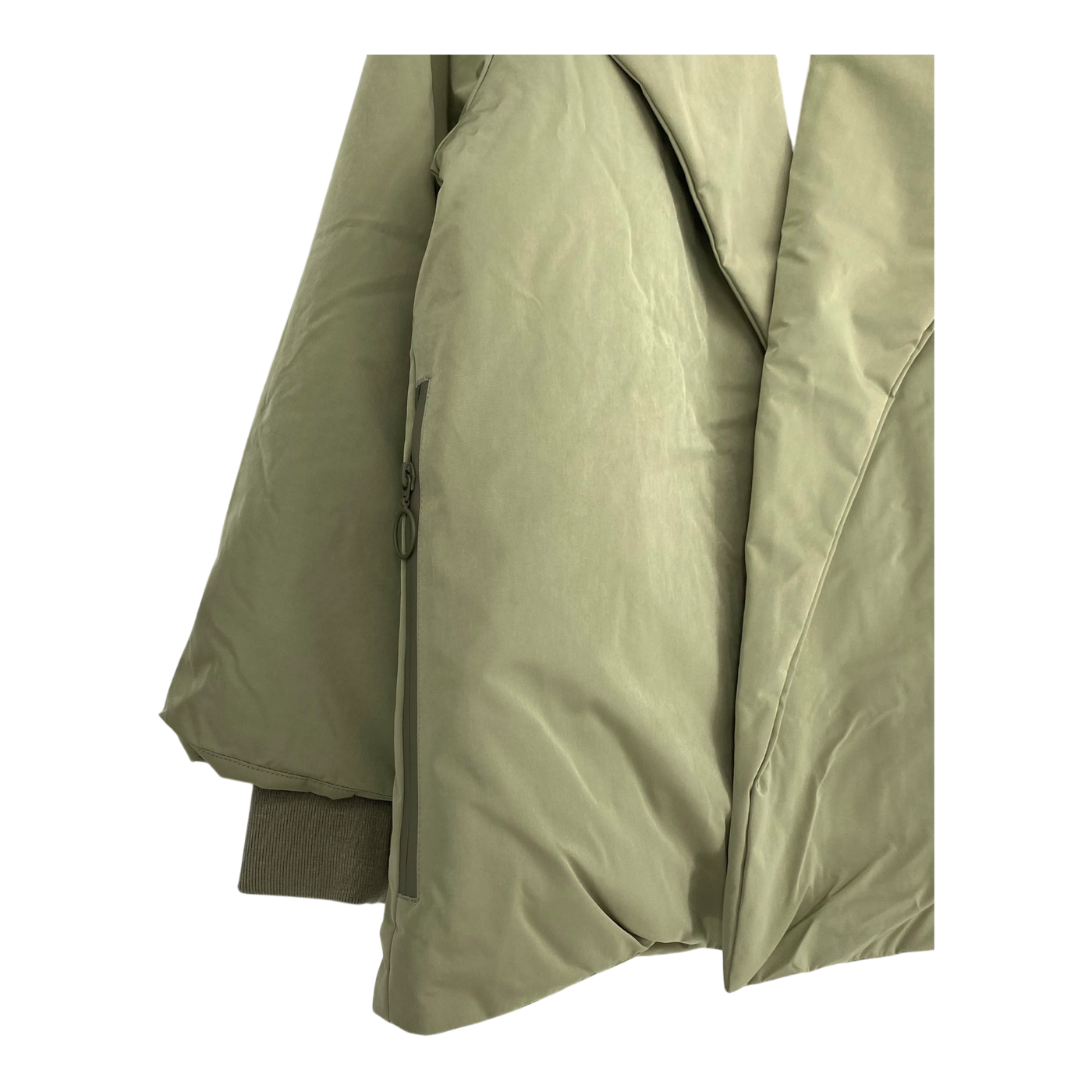 Embassy of Bricks and Logs avalon puffer jacket, pale olive | unisex S