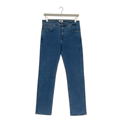 Mud Jeans bryce straigt jeans, denim blue | man 31/34