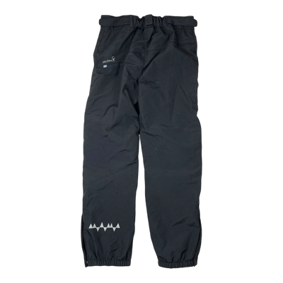 Isbjörn hurricane hardshell pants, black | 146/152cm