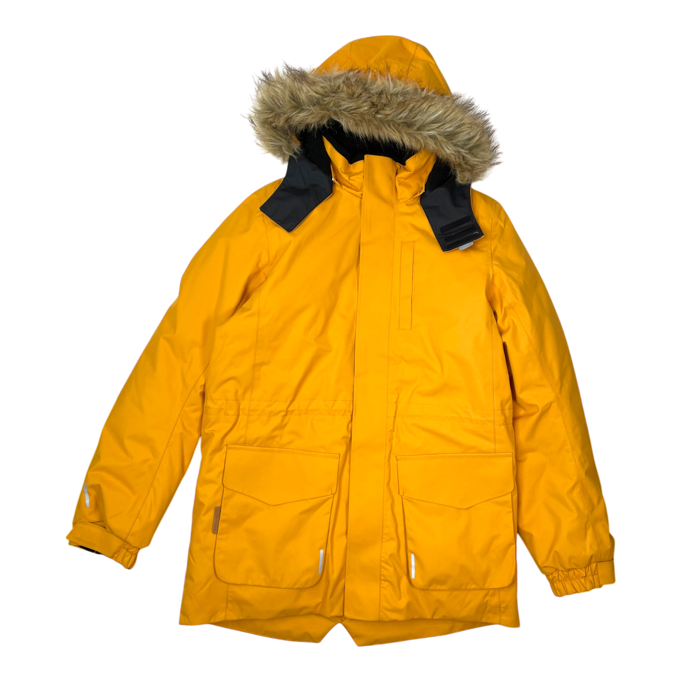 Reima naapuri winter parka jacket, golden yellow | 164cm