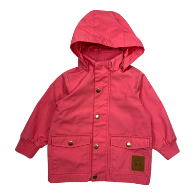 Mini Rodini pico jacket, pink | 80/86cm