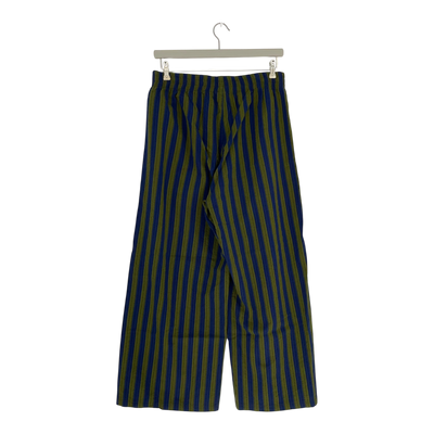 Mainio flowy trousers, hunter green/midnight blue | woman XL