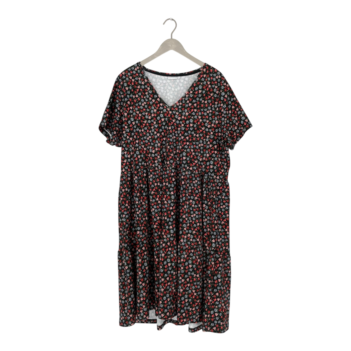 Riva Clothing tiered dress, flowers | woman L