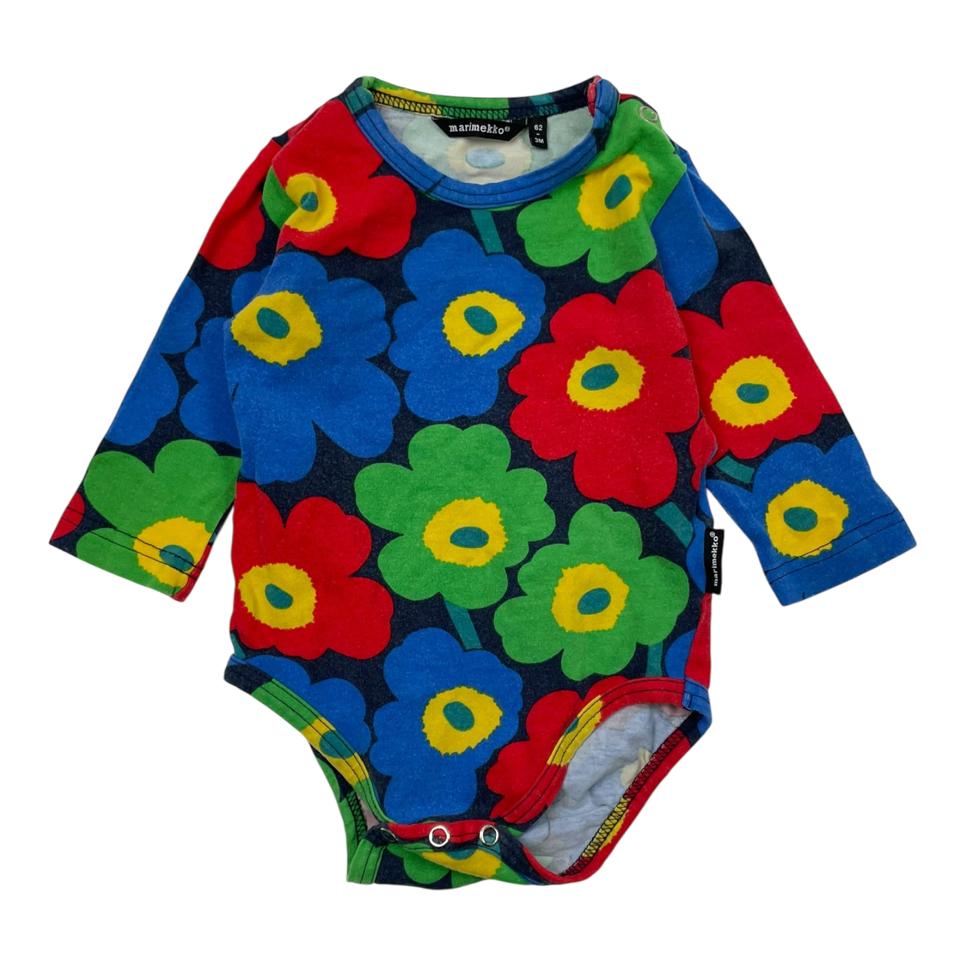 Marimekko body, unikko | 62cm