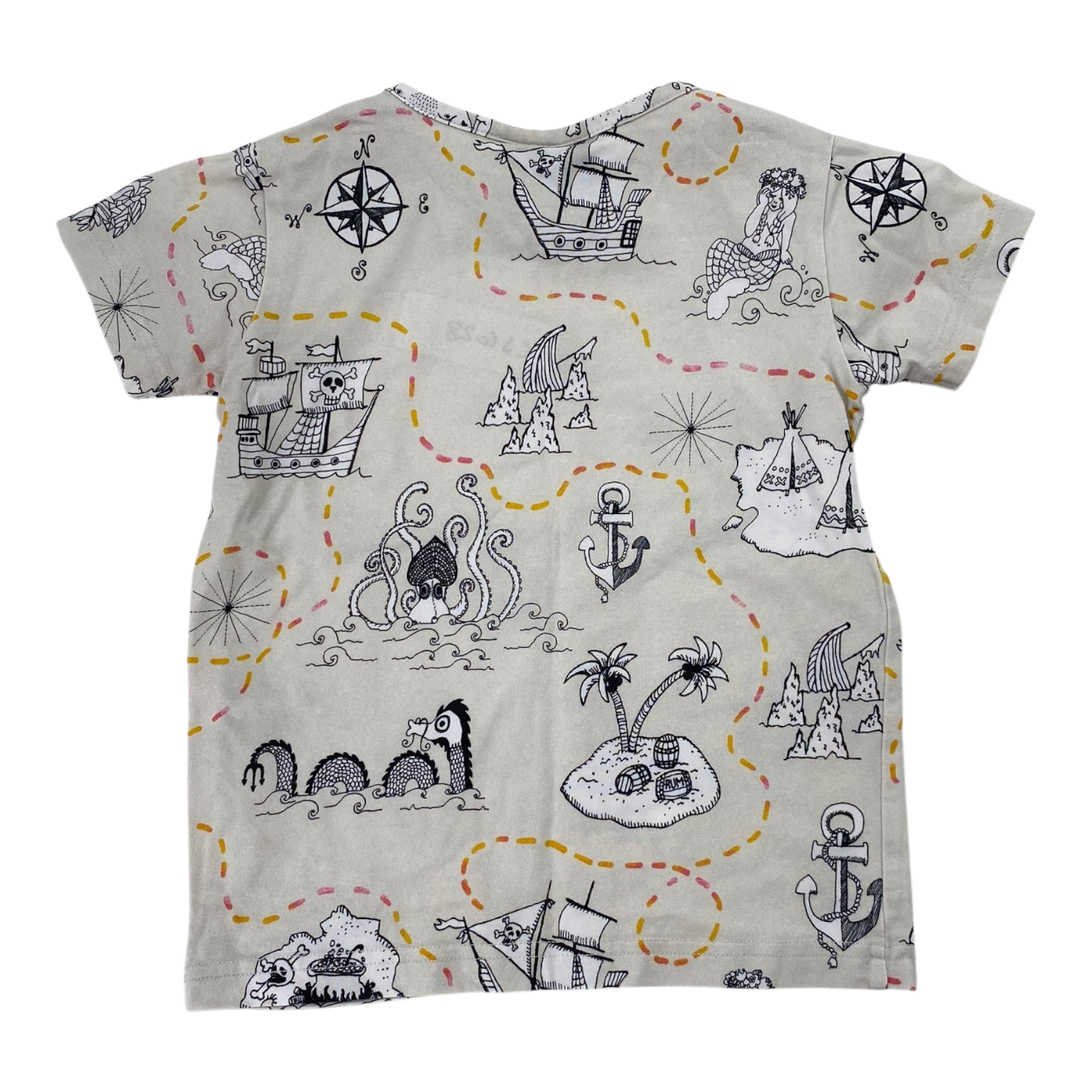 Aarre t-shirt, cream | 86/92cm