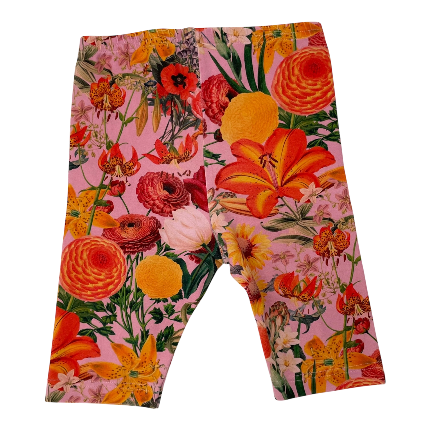 Metsola biker shorts, flowers | 122/128cm