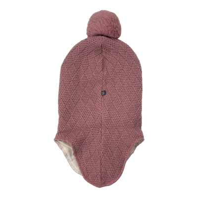Kaiko grid balaclava, old rose | 1.5-5y