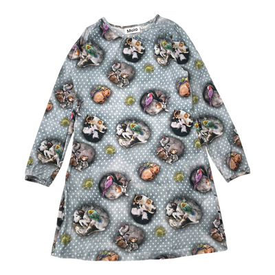 Molo dress, pets n' dots | 122/128cm