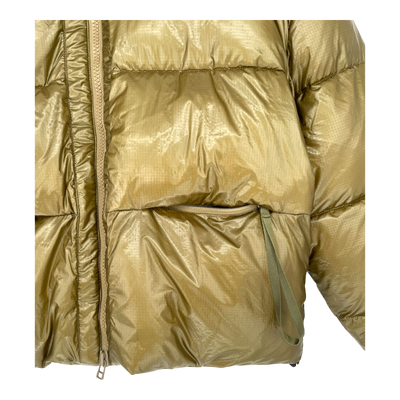 Embassy of Bricks and Logs lyon puffer jacket, shiny leaf green | unisex S