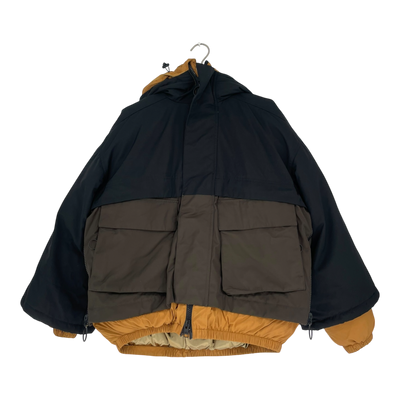 Embassy of Bricks and Logs Merritt utility jacket, black/green/earth | unisex S