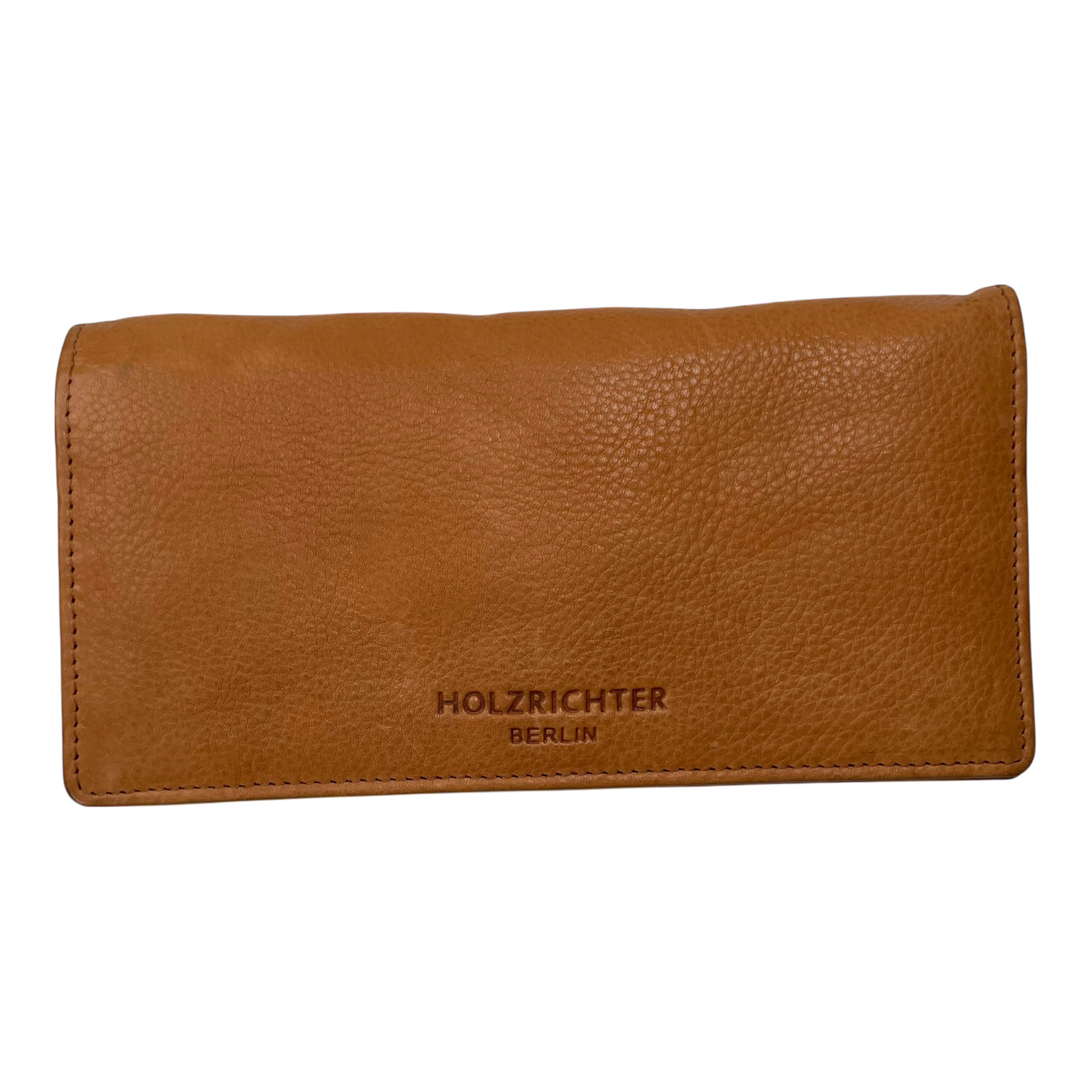 Holzrichter leather wallet, caramel