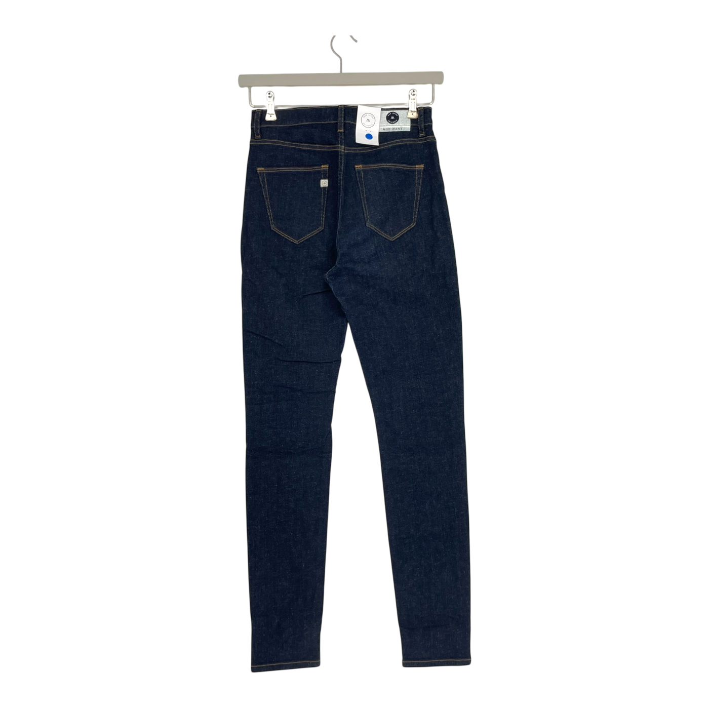 Mud Jeans sky rise skinny jeans, dark blue | woman 27/32
