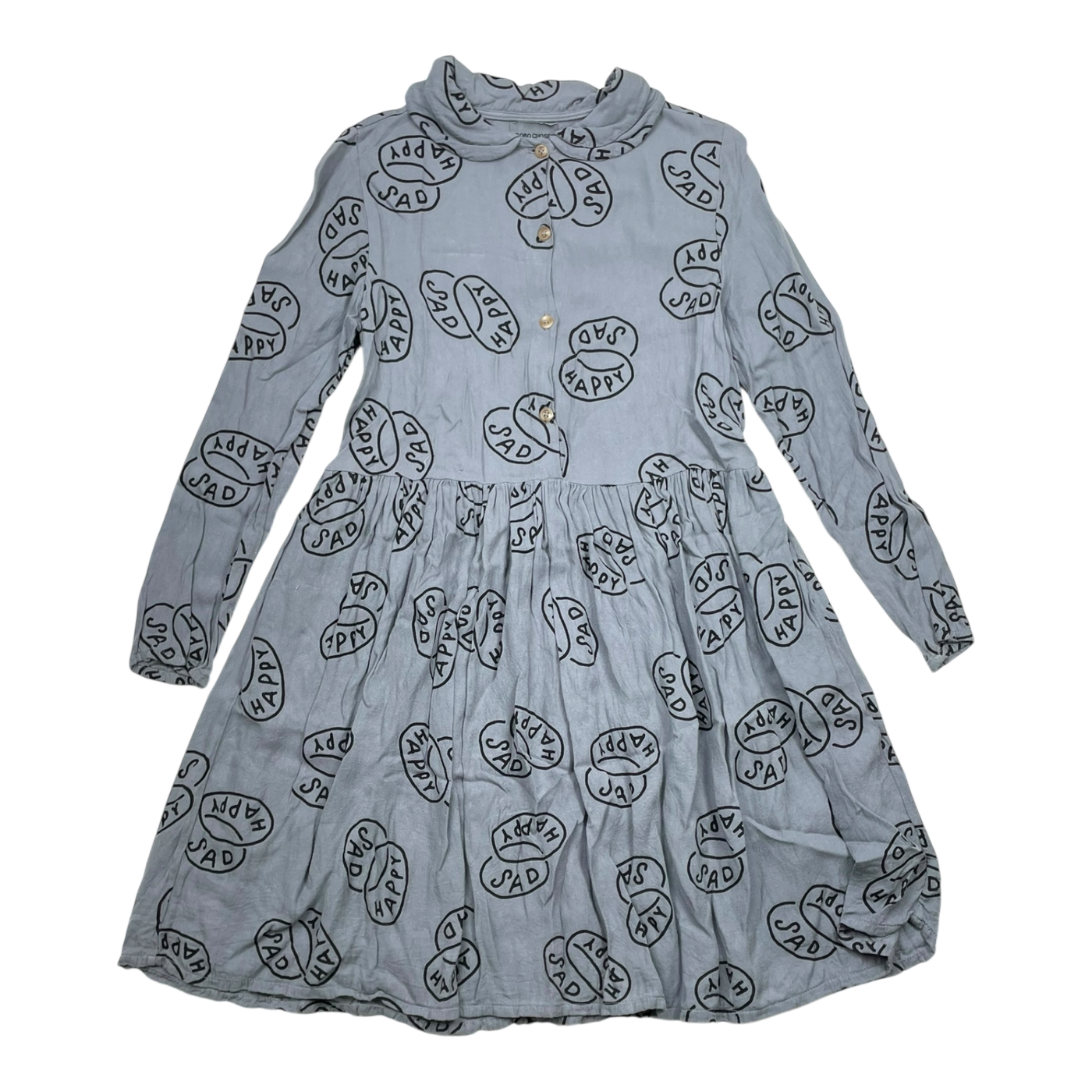 Bobo Choses woven dress, happysad | 134cm