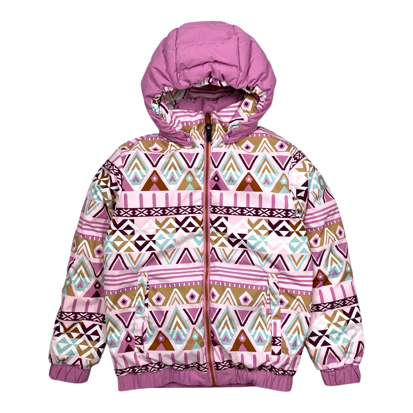 Reima finnoo reversible down jacket, multicolor | 140cm