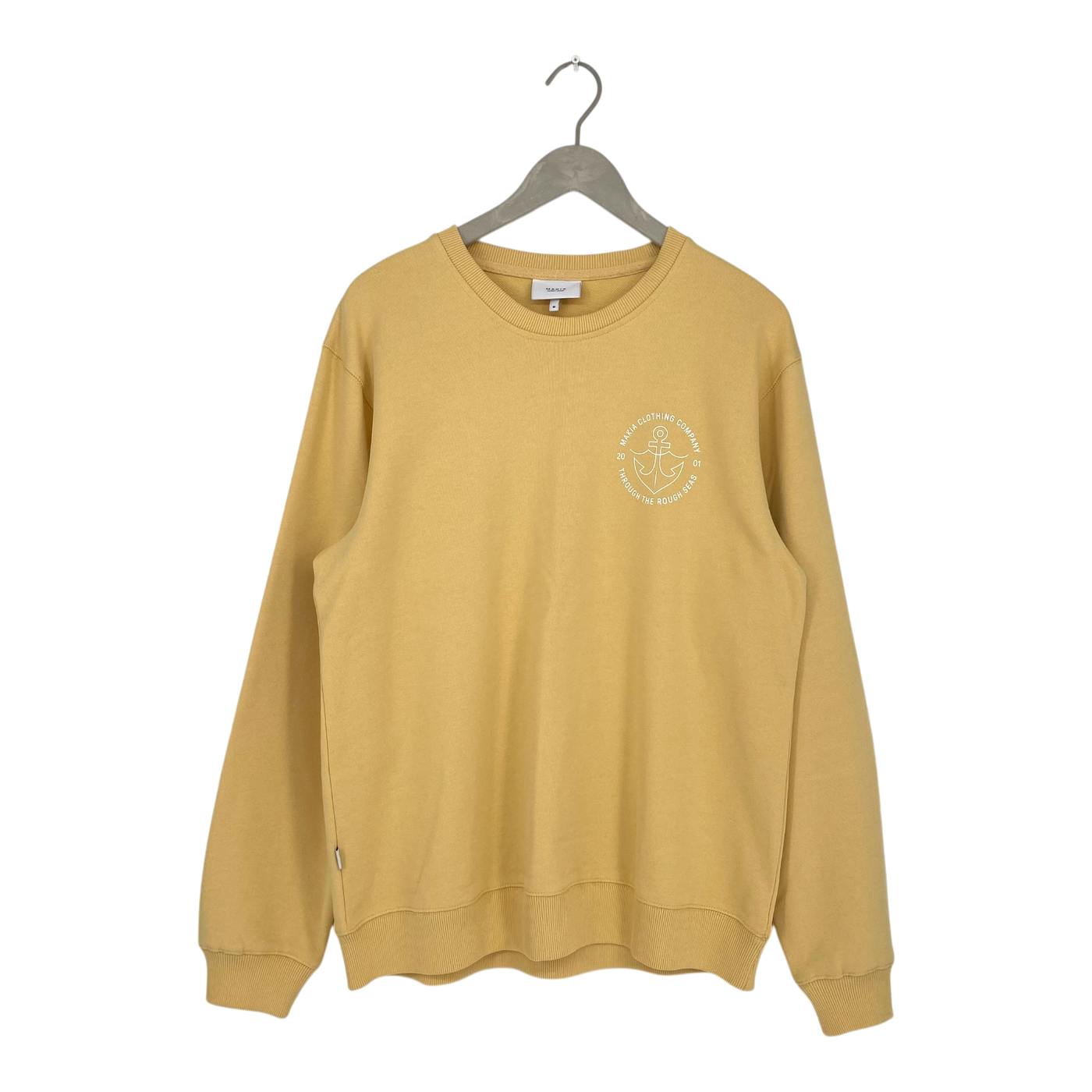 Makia hook sweatshirt, amber | unisex M