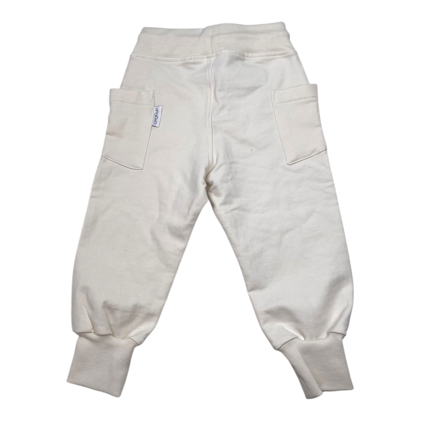 Gugguu sweatpants, white | 86cm