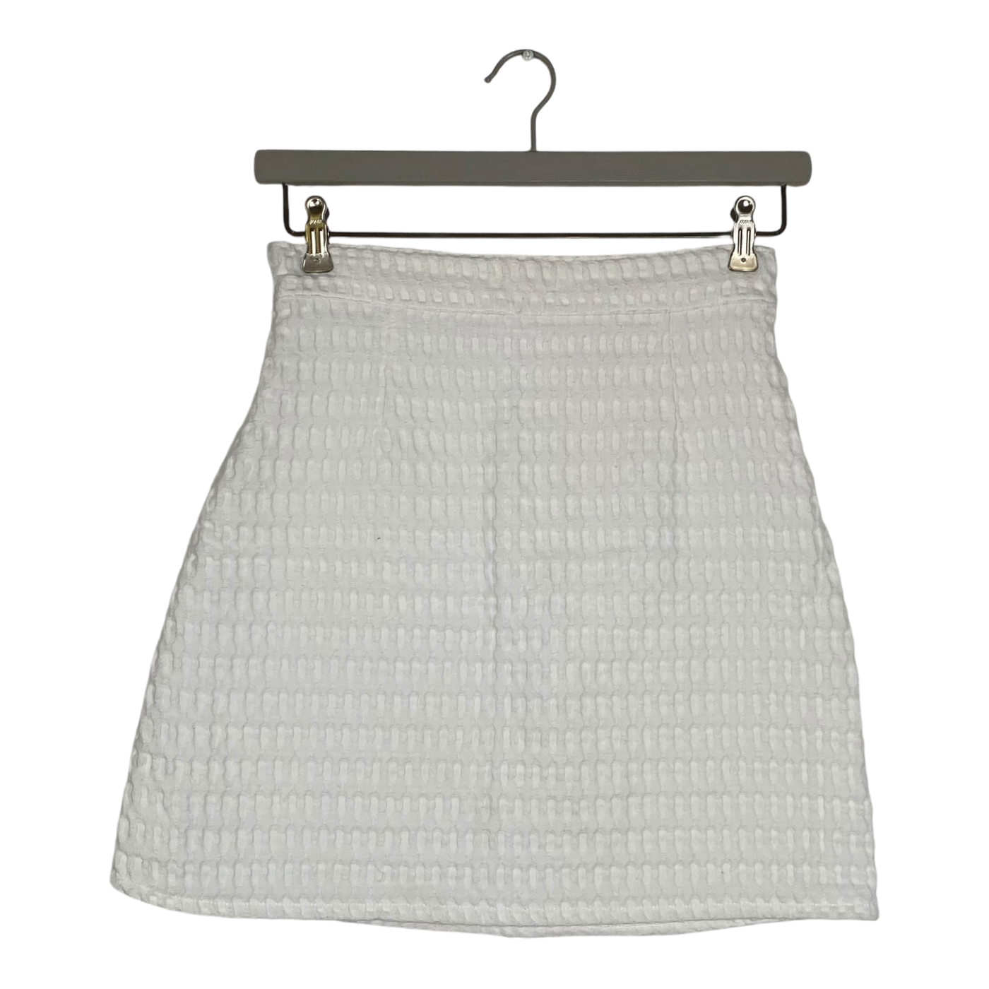 Aniela Parys miriam waffle skirt, white | woman S