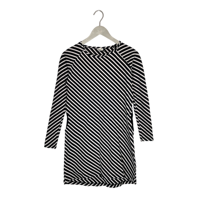 Papu stripe tunic, black/white | woman S