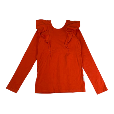 Gugguu frill shirt, flame | 146cm