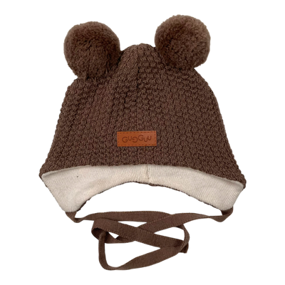 Gugguu merino beanie, brown | 47/49cm