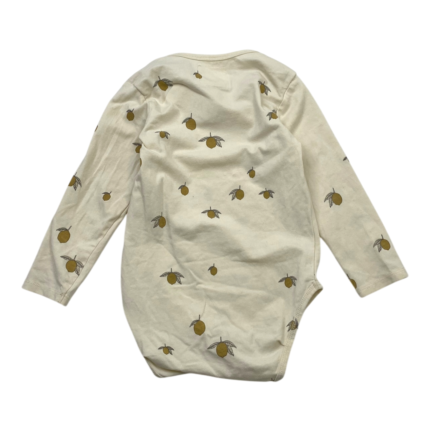 Konges Sløjd body, lemon | 80/86cm