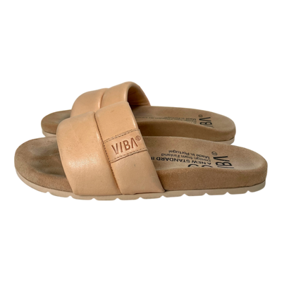 VIBAe Porto leather sandals, desert nude | 39
