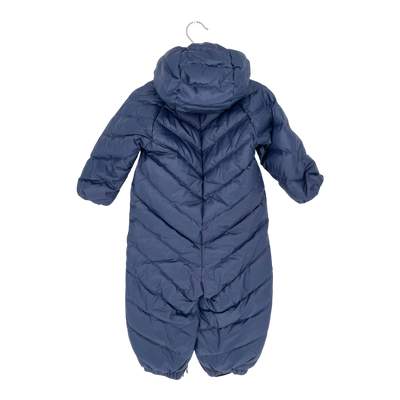 Reima virkaten down overall, dark blue | 74/80cm