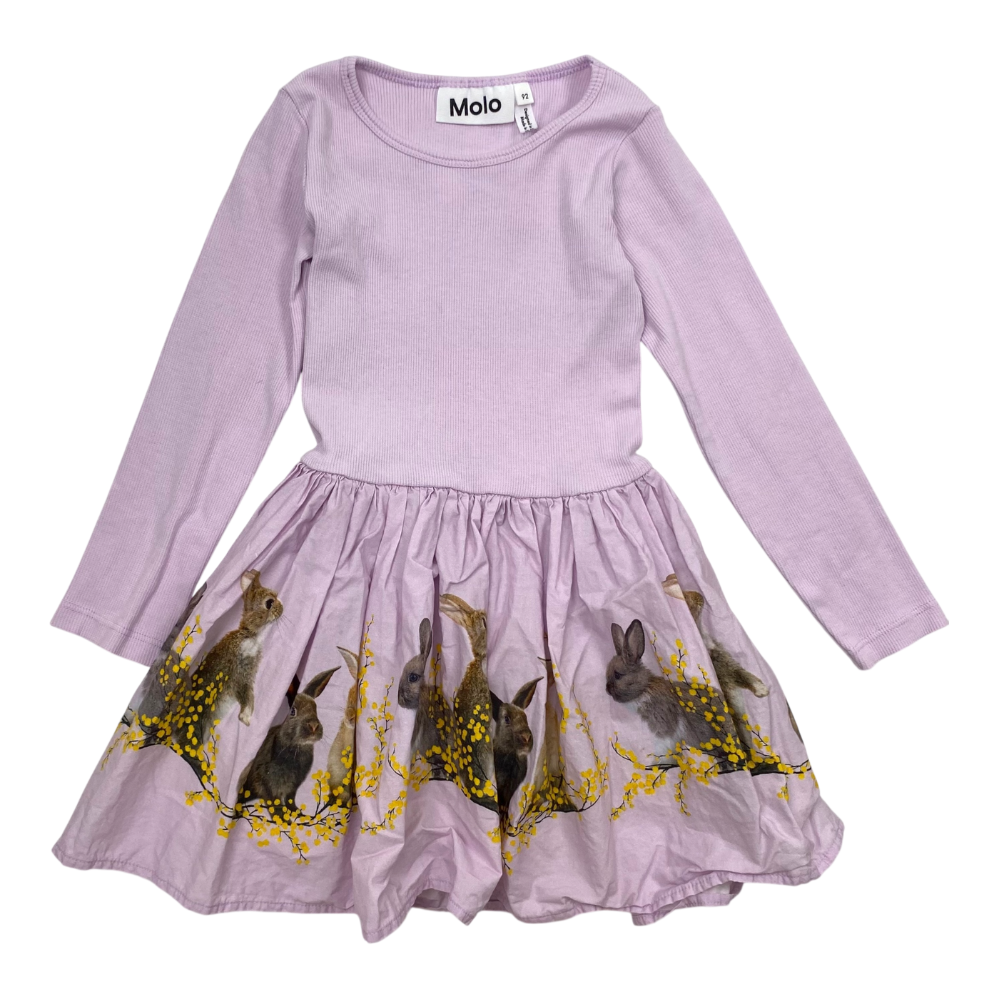 Molo candi dress, bunny | 92cm