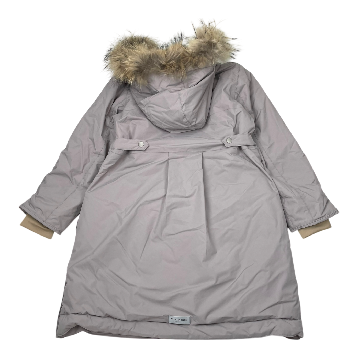 Mini A Ture matvencastaia fleece lined winter jacket fur, grey | 134cm
