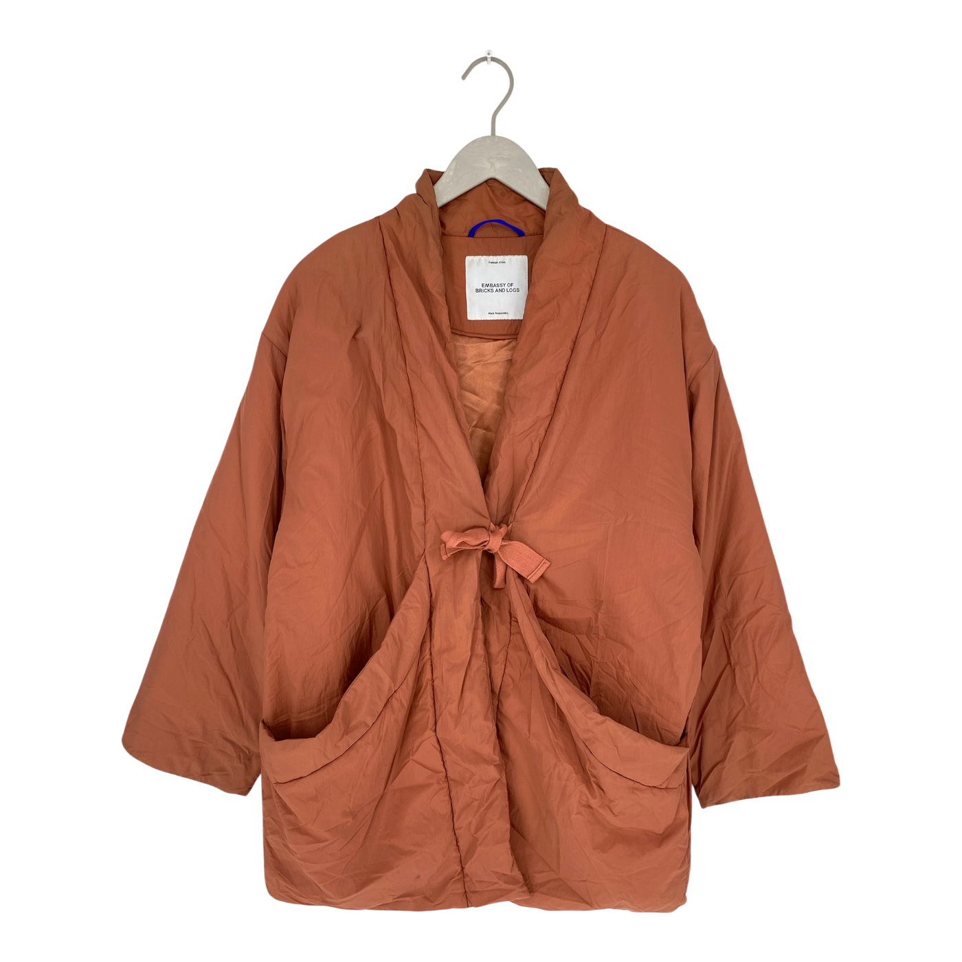 Embassy of Bricks and Logs oshawa jacket, terracotta | woman S