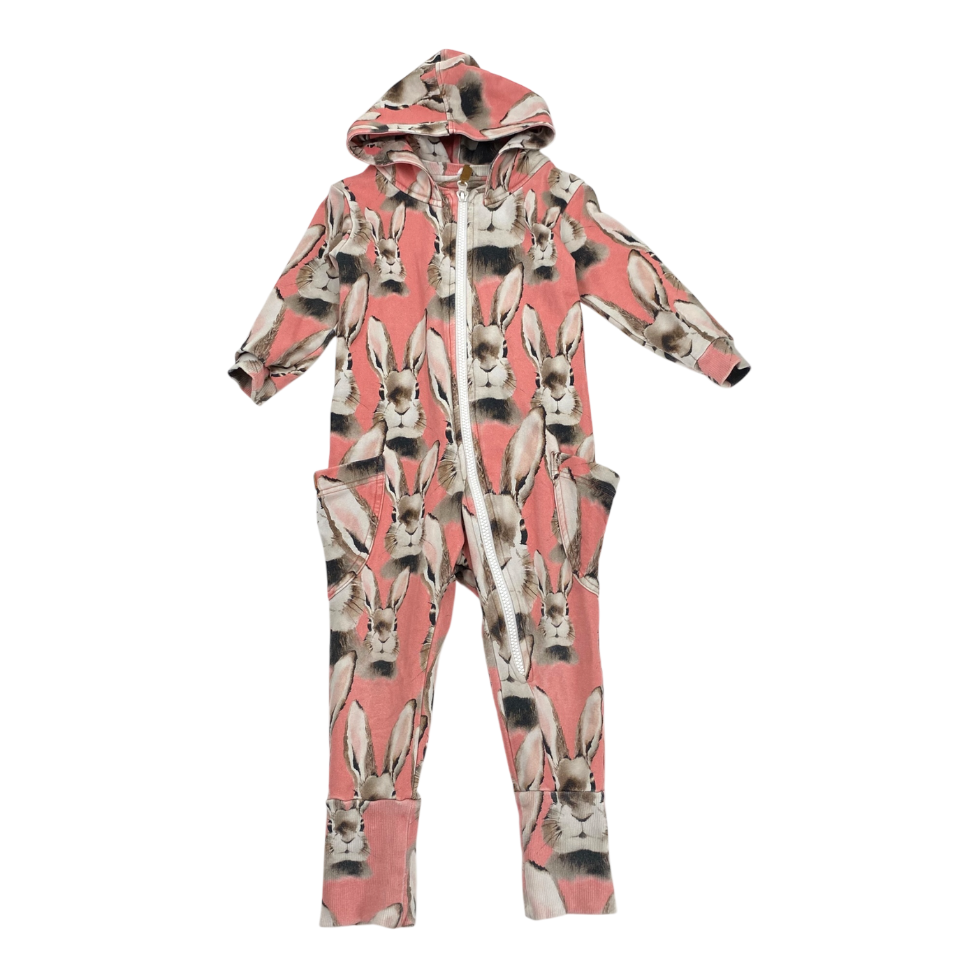 Metsola sweat jumpsuit, bunny | 86/92cm