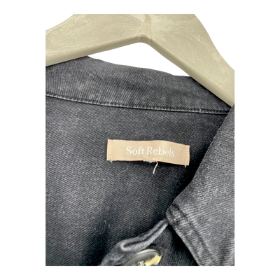 Soft Rebels lauren jacket, black | woman M