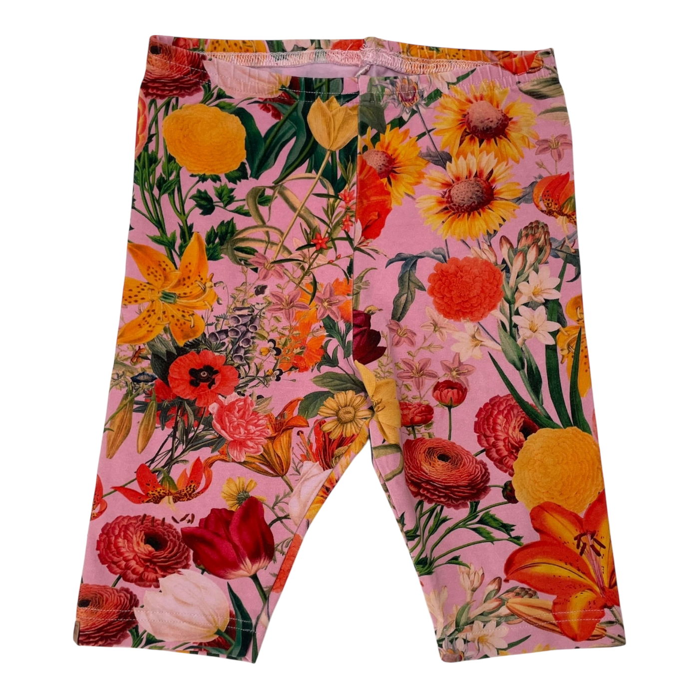Metsola biker shorts, flowers | 122/128cm