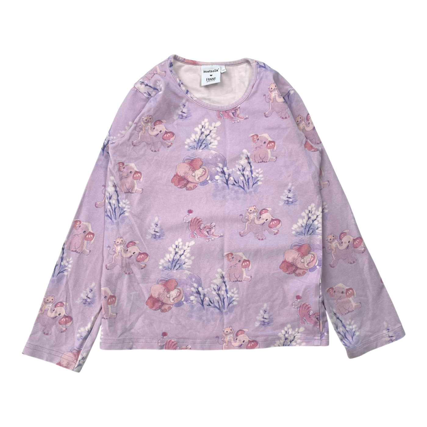Metsola shirt, sleepy animals | 110/116cm