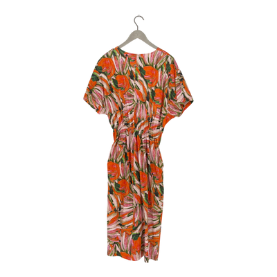 Aarre twist dress, orange multicolor | woman M