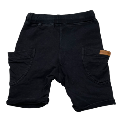Metsola sweatshorts, black | 86/92cm
