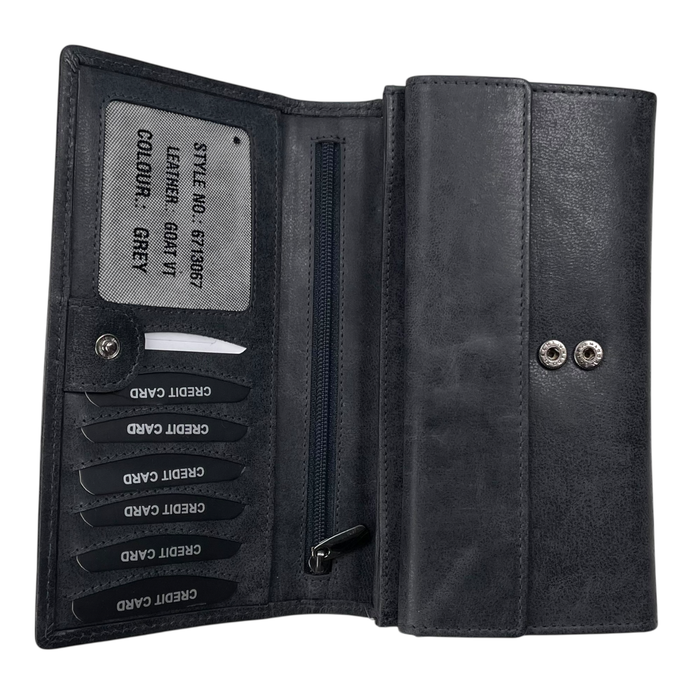 Holzrichter leather wallet, black