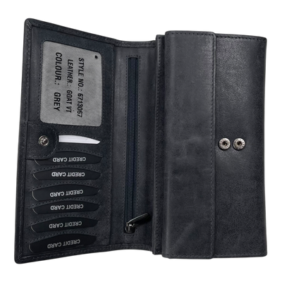 Holzrichter leather wallet, black